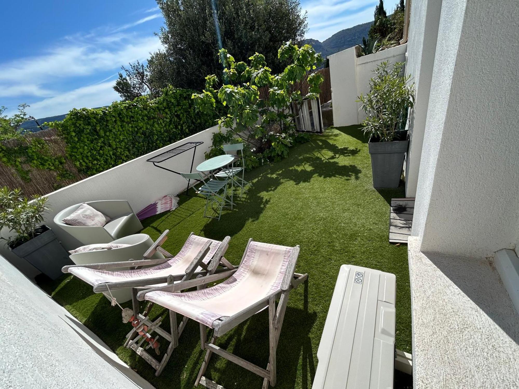 Studio Calme Aux Terrasses De Cassis Eksteriør billede